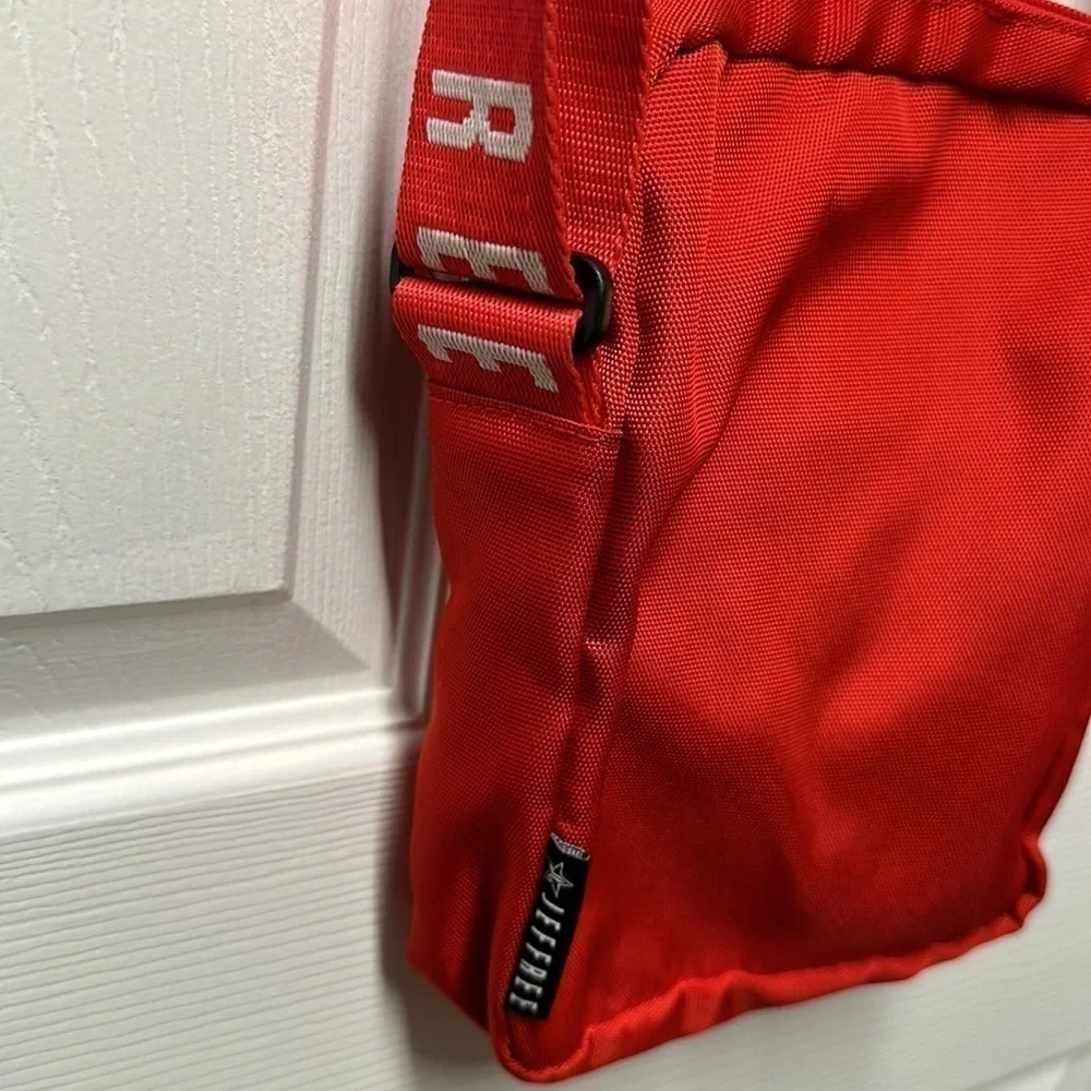 Jeffree Star red crossbody purse